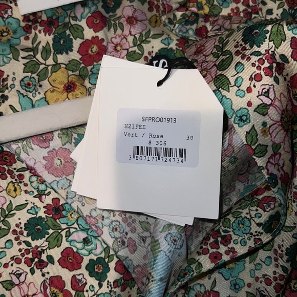 🌸 SANDRO 🌸Fee Floral Ruffle Dress SANDRO - Picture 4 of 16